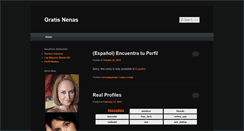 Desktop Screenshot of en.gratisnenas.com